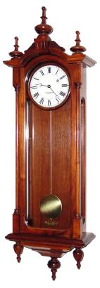 C.1987, E. Howard and Co., Boston, No. 59-6 Regulator, in black walnut (reissue). — Antique Clocks Price Guide