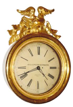 C.1873, E. Howard and Co., Boston, Custom Gallery clock made on special order for the Old Colony Railroad. — Antique Clocks Price Guide