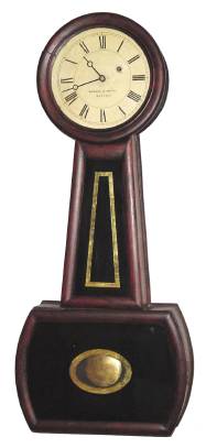 C.1850, Howard and Davis, No. 4, Grained Fruitwood case, with an A. Howard movement. — Antique Clocks Price Guide
