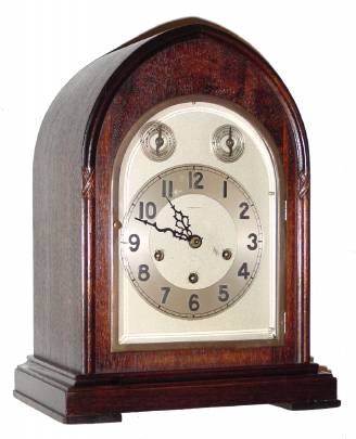 C.1923, Ansonia Clock Co., "Sonia No. 4", 8-day Westminster chime mantel clock. — Antique Clocks Price Guide