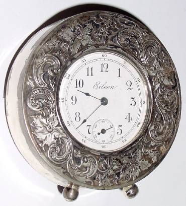 C.1905, Waterbury Clock Co., "Eileen", 30-hour novelty timepiece. — Antique Clocks Price Guide