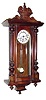 C.1900, German, Kienzle, R-A Style wall regulator, 8-day, gong strike.