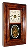 C.1870, Seth Thomas Clock Co., 8-day time/strike/alarm OOG shelf clock.
