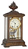 C.1913, Seth Thomas Clock Co., Thomaston, CT, EMPIRE No. 17, crystal regulator, with 4 panes of heavy beveled glass and faux mercury pendulum.