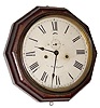 C.1900, Seth Thomas Clock Co., 8-day "LEVER, 10 Inch, Time", ten sided, with double spring timepiece movement.
