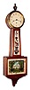 C.1928, Waltham, Willard model 8-day lever banjo, medium size with 5 inch dial.