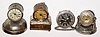 C.1910-30 Mixed lot of 4 small alarm clocks.