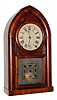 C.1845, Terry and Andrews, Bristol, Conn., 8-day time and strike beehive clock.