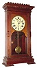 C.1885, Wm. L. Gilbert, "LATONA", 8-DAY, time and strike (spring movement), walnut case.