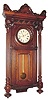 C.1890, E. Howard and Co., Boston, Custom Public clock, 8-day, weight driven in a special order carved walnut case.