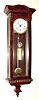 C.1840, Austrian, Mini Vienna Regulator, Single weight, 1-day, in a grained case. Pendulum works fine, but is not original. Unusual small pulley intact. 
