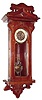 C.1910, German, Junghans, Art Nouveau wall regulator, 8- day time and rod strike.