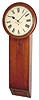 C.1900, English, Single Weight Wall regulator, in a large closed oak case, similar to a tavern clock, dial with later name of Lund and Blockley.