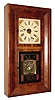 C.1870 Jerome and Co., (New Haven Clock Co.), 8-day time/strike OOG, double door shelf clock.