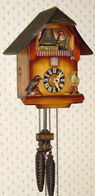 C.1985, German, Regula, 30-hour time/strike cuckoo clock. — Antique Clocks Price Guide
