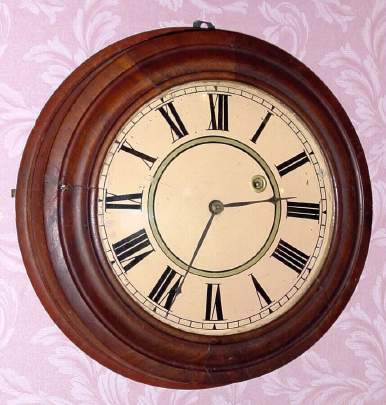 C.1850, Brewster and Ingrahams , Bristol , Conn. , 8-day wall timepiece. — Antique Clocks Price Guide
