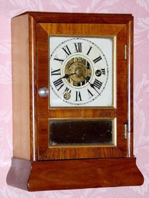 C.1880, Seth Thomas Clock Co., Plymouth Hollow, "Cottage "C", 30-hour time/alarm cottage timepiece. — Antique Clocks Price Guide