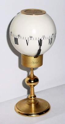C.1975, Imhof, Swiss, 8-day annular dial novelty timepiece, as-found. — Antique Clocks Price Guide