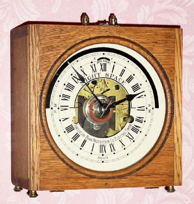 C.1941, American Bank Protection Co., Minneapolis, 8-day bank timer used to close an electrical connection to lock or unlock a vault or a door. — Antique Clocks Price Guide