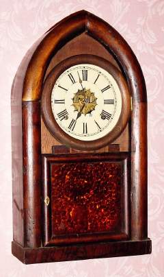 Distressed lot, C.1850, Brewster and Ingrahams, Beehive, 30 hour, brass springs. — Antique Clocks Price Guide