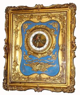 C.1820, Austrian, Animated picture frame clock. This clock is in excellent original condition. — Antique Clocks Price Guide