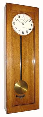 C.1920, International Business Machines, Endicott, NY, Master Clock, Self Winding, in a quarter sawn oak case with original finish. — Antique Clocks Price Guide