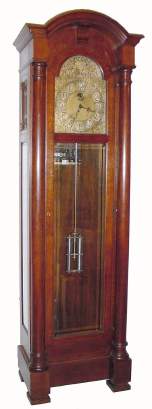 C.1910, American, Self Winding Tall case with solenoid chiming mechanism (less tubes). — Antique Clocks Price Guide