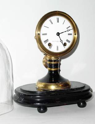 C.1872, Seth Thomas Sons and Co., New York, "No. 5001", 15-day time and strike candle stick clock. — Antique Clocks Price Guide