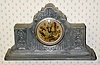  C.1935, United Electric Clock Corp, NY, BARTENDER , automaton, one day mantel timepiece, cast spelter case. 