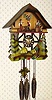  C.1970, (dated on rear) German, Regula, 30-hour time/strike/music cuckoo clock. 
