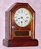  C.1880, Seth Thomas Clock Co., Thomaston, Conn., "Octagon Top "A", 30-hour cottage timepiece. 