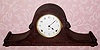  C.1921, Seth Thomas Clock Co., Thomaston, Conn, "TAMBOUR - 6", mahogany cased, time and gong strike, 8-day, mantel clock. 