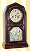  C.1880, Welch, Spring and Co., Forestville, Conn., "Empress" , 30-hour time and strike mantel clock. 