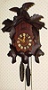  C.1910, American Cuckoo Clock Co., Philadelphia, 30-hour time/strike cuckoo clock. 