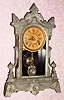  C.1870, E. N. Welch Mfg. Co., 8-day, time/strike mantel clock, identical to Kroeber "Rival-VP". 