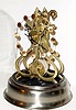  Mixed dates: English Skeleton clock, made from a nice C.1830