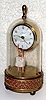  C.1950, German, W. Schmid-Schlenker, "Darling" , 30-hour musical novelty alarm timepiece, under plastic dome.