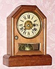  C.1865, Seth Thomas Clock Co., Thomaston, "Cottage "E", 30-hour time/alarm cottage timepiece. 