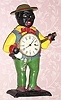  C.1975, Korean, "Sambo", 30-hour blinking No. 150;eye timepiece.