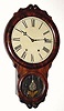  C.1875, Seth Thomas, Thomaston, Conn, OFFICE No. 1, 8-day time and strike in rosewood. 