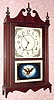  C.1913, Seth Thomas Clock Co., Thomaston, Conn ., "Continental", 8-day time/strike Pillar and Scroll shelf clock [spring movement]. 