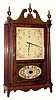  C.1955, Chelsea Clock Co., Boston, TERRY model pillar and scroll shelf clock SHIP'S STRIKE, 3/4 size . 