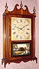  C.1960, Shreve, Crump and Low, Boston, Pillar and Scroll, with a German, 8-day spring, pendulum movement. 