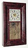  C.1839/40, Joseph Ives, Bristol, Conn, Rare 8-Day OG, with Ives unique drive arrangement, allowing the clock to run for 12 days. 