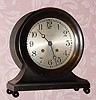  C.1922 Chelsea Clock Co., Boston., Mass., "Base and Ball ", 8-day, Ship's Bell clock, 6" dial, bronze case, Serial No. 151539, retailed by "Shreve, Crump and Low Co., Boston". This model was also named the Commodore and the Constitution.