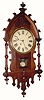  C.1870, George A. Jones and Co., New York, NY, 8-day walnut timepiece, the FRITZ. .