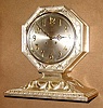  C.1927, Chelsea for Tiffany and Co., New York, a unique silvered bronze mantel clock.
