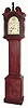  C.1800, American Tall Case Mixed Lot. 