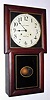  C.1908, Seth Thomas Clock Co., LITCHFIELD, 30 Day double spring timepiece, in a mahogany finished case. 
