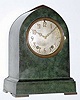  C.1909 Seth Thomas Clock Co., Thomaston, Conn, "Real BRONZE GOTHIC" 8-day time/strike mantel clock.